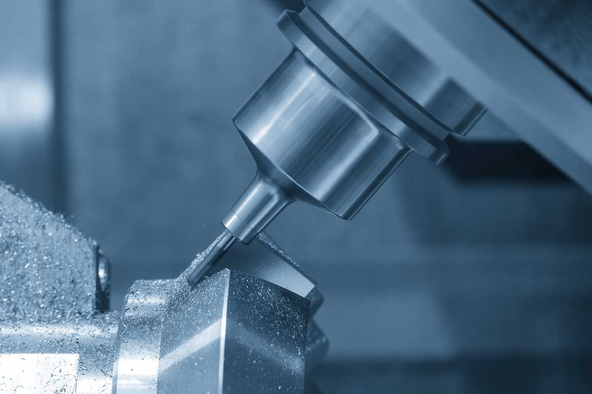 Advanced CNC machine producing tight-tolerance components in Boyd, TX
