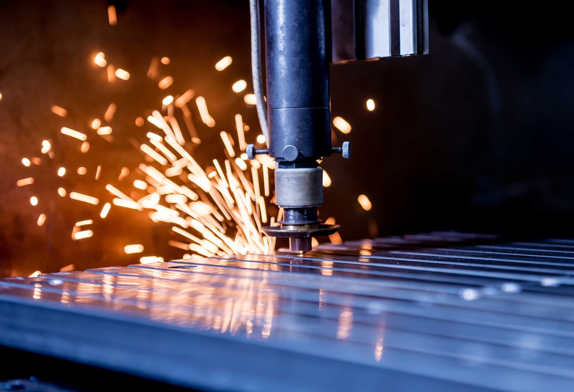 CNC milling machine producing precision machined parts in Boyd, TX