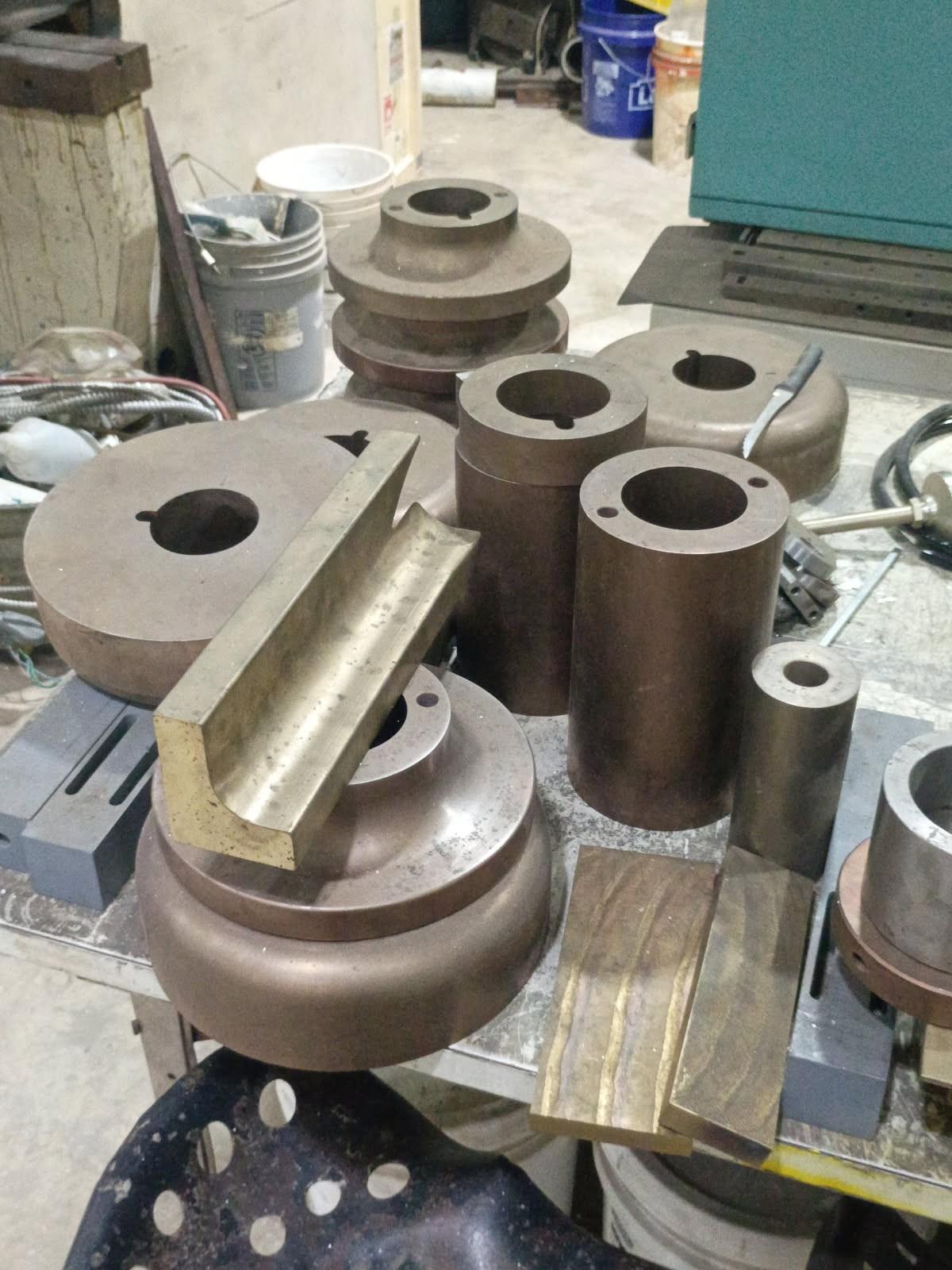 Custom structural steel fabrication materials prepared for welding in Boyd, TX